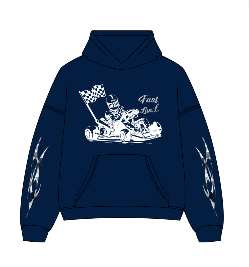 NAVY GO KART FAST LANE JUMPER