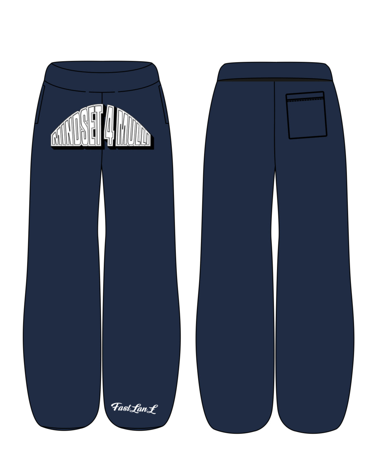 NAVY BRAINS BOTTOMS
