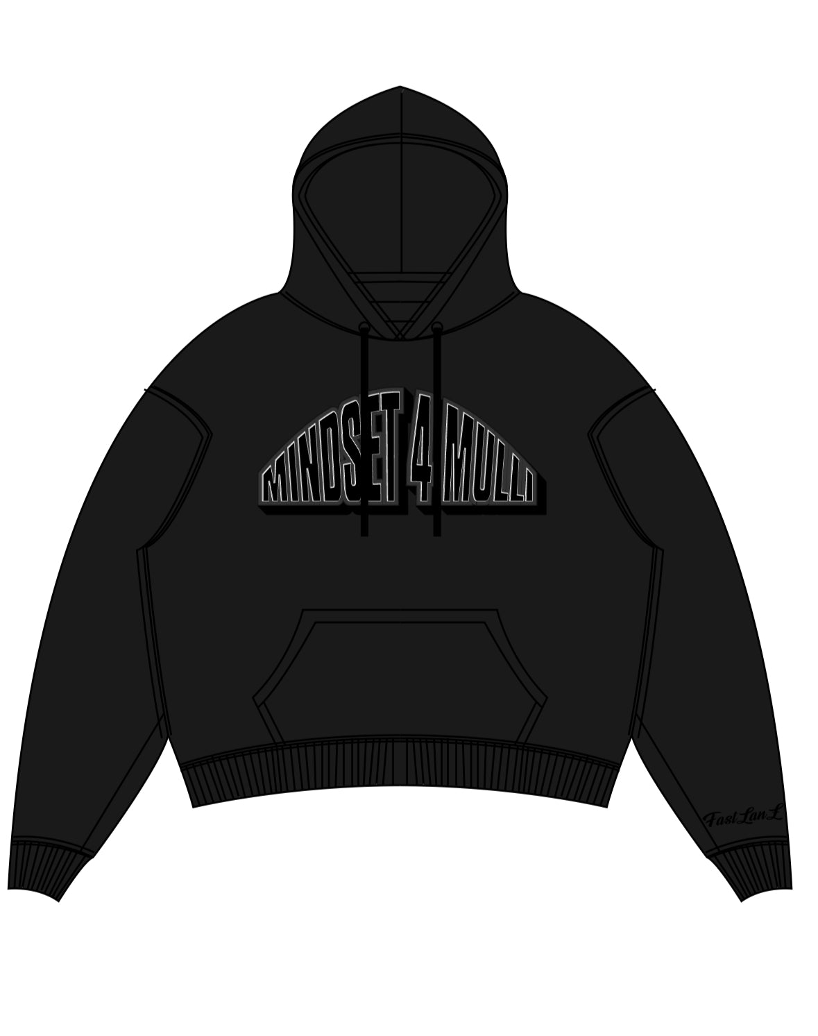 TRIPLE BLACK BRAINS JUMPER