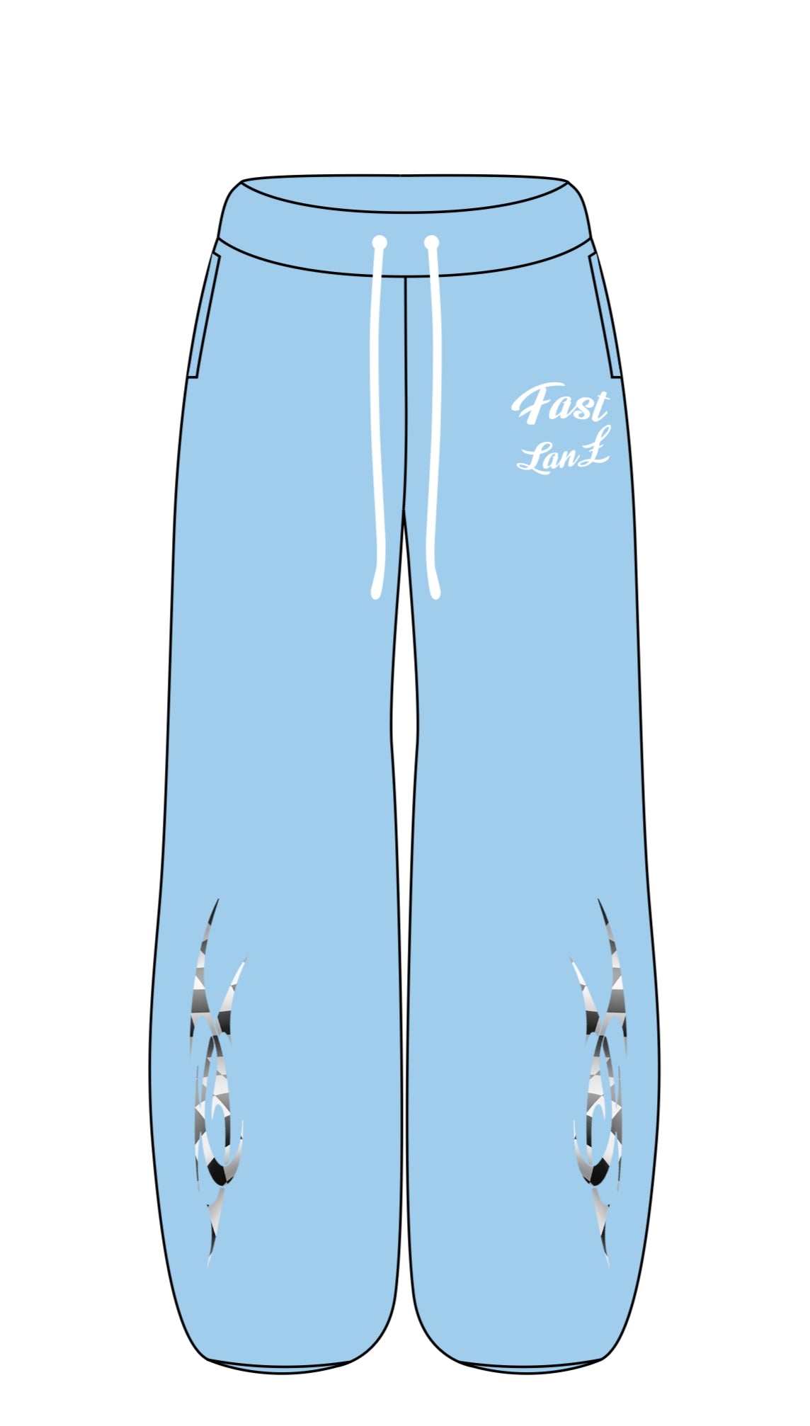 TURQUOISE FAST LANE JOGGERS