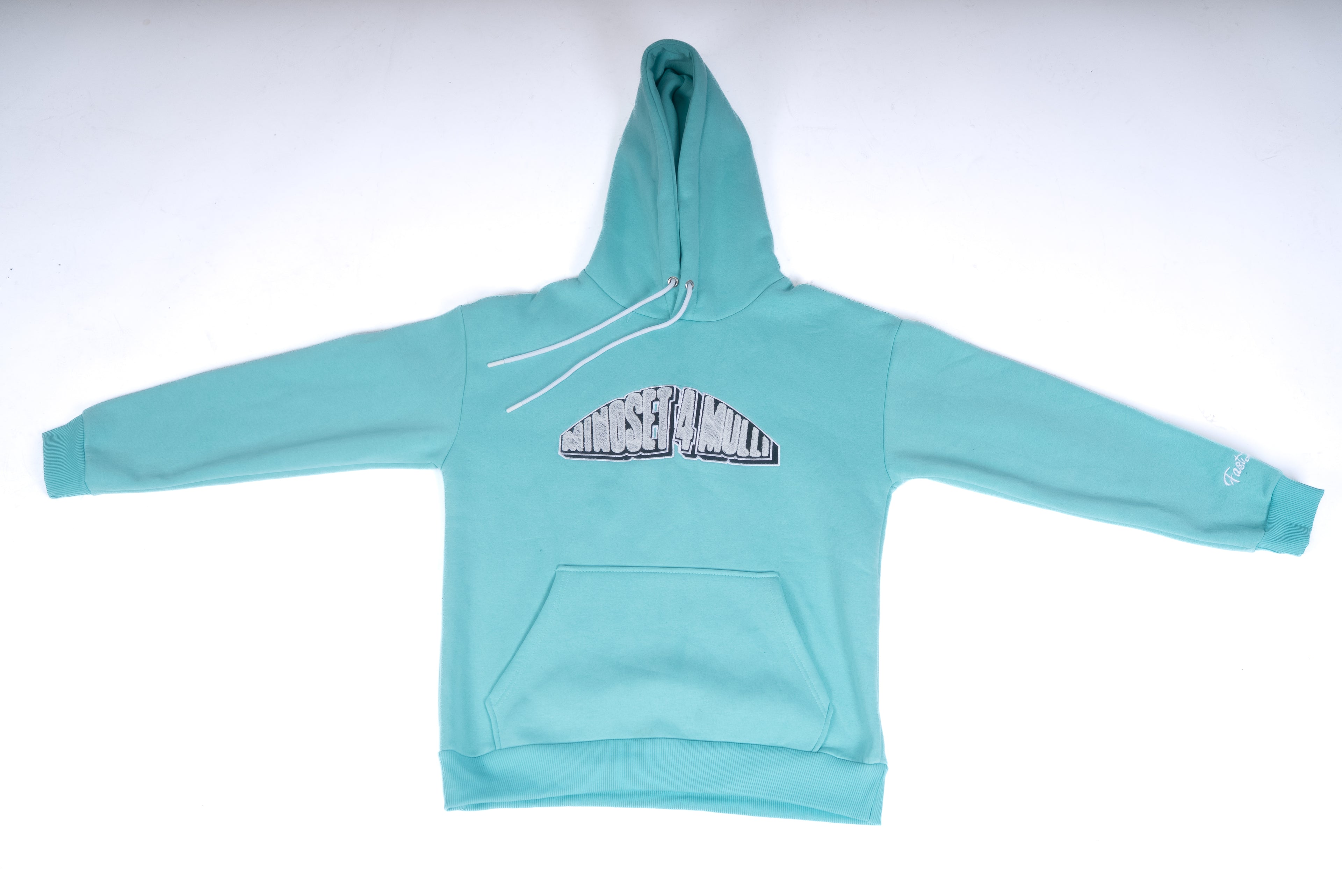 TURQUOISE BRAINS HOODIE